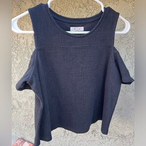 Madewell Skylark Cold Shoulder Top